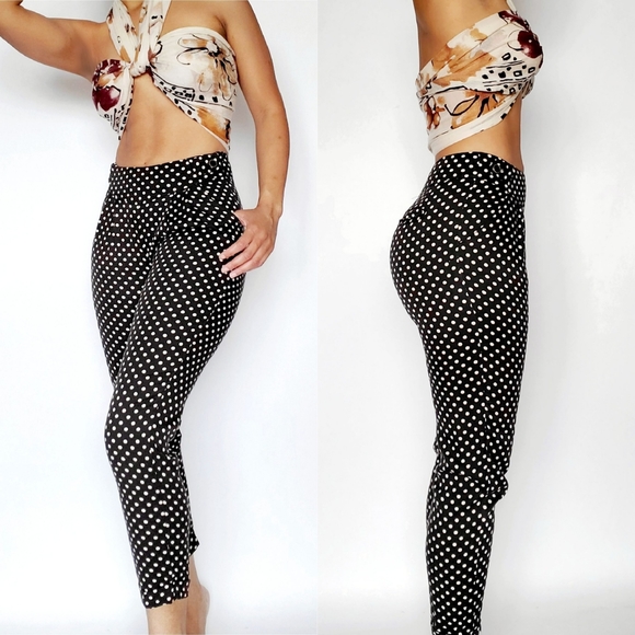 Forever 21 Pants - FOREVER 21 Polka dot  Tampered Pant